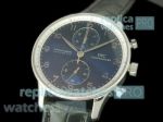 Copy IWC Portugieser Classic Mens Luxury Watch - Blue Dial
